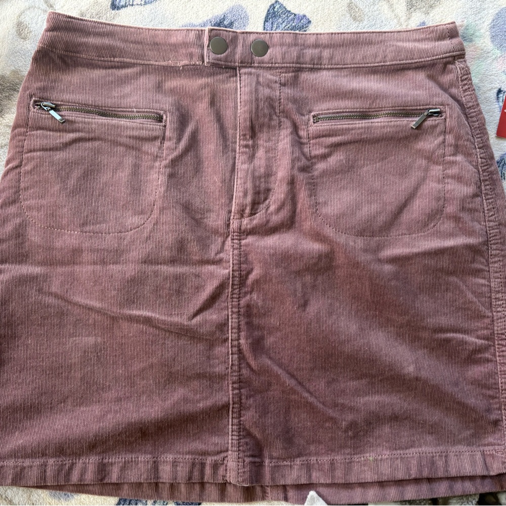 Mossimo Supply Co. Corduroy Mini Skirt in Mauve